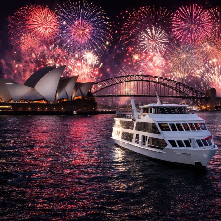 Sydney New Years Eve Lux Fireworks Cruise | All-Inclusive