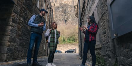 City Unscripted host Edinburgh