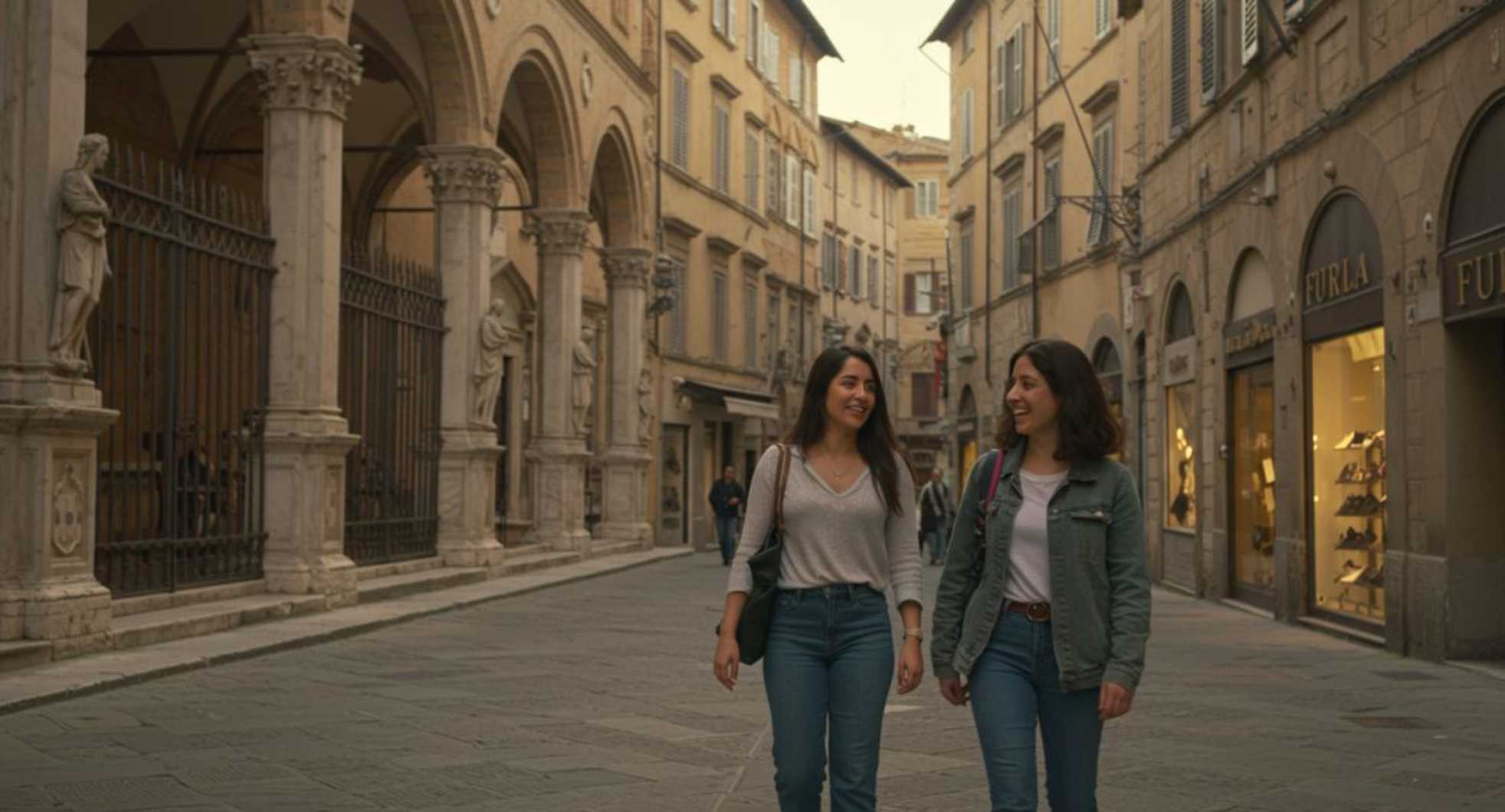 city,standing,pedestrian,public space,street,vacation,travel,walking