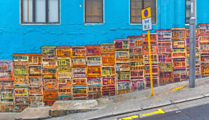 Street art in Hong Kong