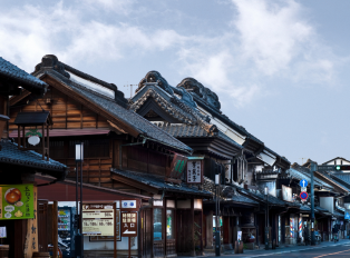 Kawagoe's traditional wooden buildings