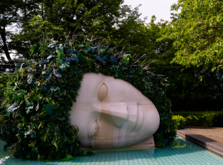 Art display at Hakone Open Air Museum, Japan