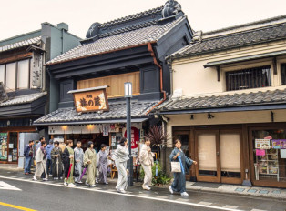 Step into the edo period when visiting Kawagoe