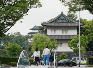 Enjoy a laid-back stroll through the Imperial Palace