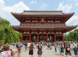 Tokyo's oldest gem, and a must on walking tours.