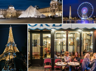 Get ready to be captivated by Paris at night