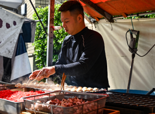 Dive straight into the sizzling realm of Tokyo street f