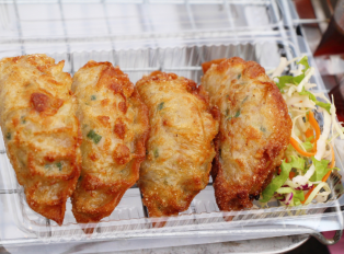 Dumplings or the Japanese version - Gyoza