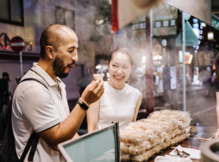 Each street food stall tells its own story