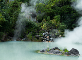 Japanese hot spring