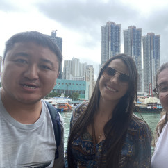 Victoria Harbour Backdrop – Smiles by the Waterfront