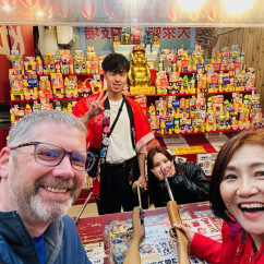 Channeling Your Inner Kid at an Osaka Matsuri Stall