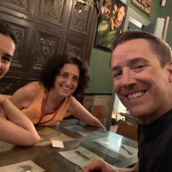 Laughter and Lambrusco at a Cozy Osteria