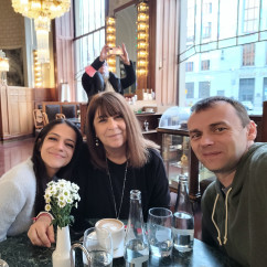 Sweet Moments on a European Afternoon