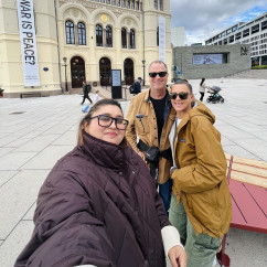 Exploring Oslo: New Friends at the Nobel Peace Center