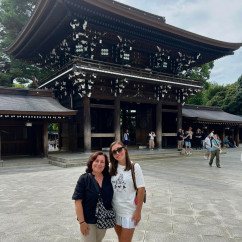 Enchanting Moments at the Temple Gate