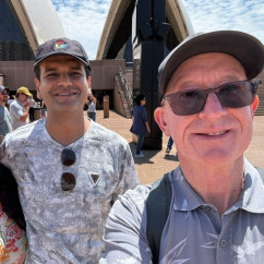 Sunlit Smiles at the Opera House
