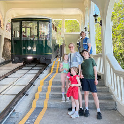 A Family Adventure Awaits: Boarding the Mountain Tram