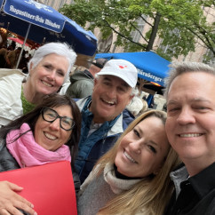 Laughter and Smiles at the Street Fair