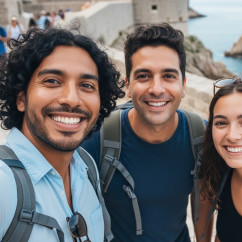Exploring ancient walls where history meets the horizon