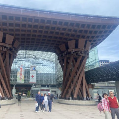 Journey Through the Majestic Wooden Portal