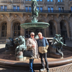 Autumn Stroll at the Grand Fountain