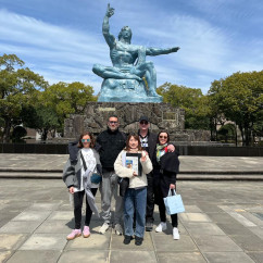 Peaceful Moments at Nagasaki Peace Park