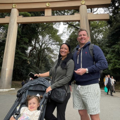 Smiles and Sunshine at the Sacred Archway