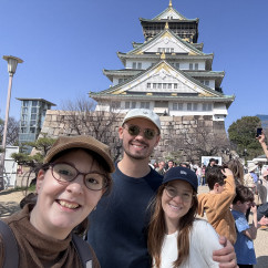 Joyful Moments at Osaka Castle