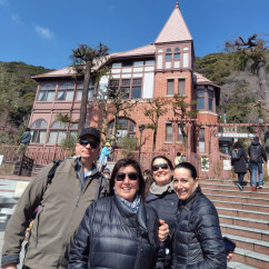 Sunlit Smiles at the Historic Mansion