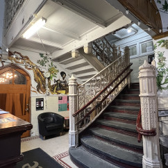 Charming Stairway Secrets: A Guest's Delighted Discovery