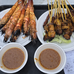 Succulent Skewers and Spicy Sides: A Culinary Delight