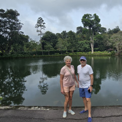 A Moment of Calm by the Waterside