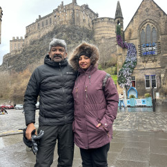 Winter Memories Beneath the Castle