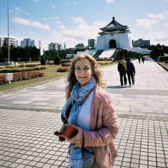 Sunlit Stroll at the Memorial