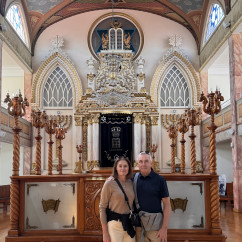 A Moment Beneath the Majestic Tapestry