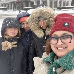 A Winter Wonderland Selfie Adventure