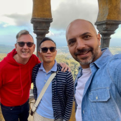 Scenic Smiles Under the Arched Sky