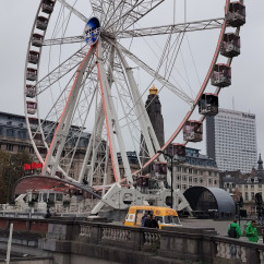 Skyward Dreams: The Ferris Wheel's Embrace