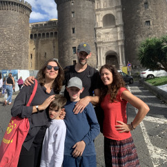 Family Adventure at the Castle Gate