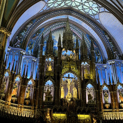 Celestial Gothic: Where Light Meets Faith