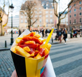 Belgian Fries at Fritland