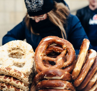 Street food at food markets