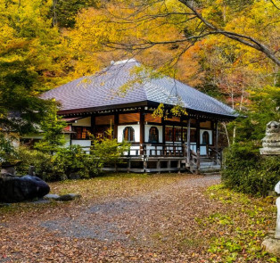 Nikko hot spring town