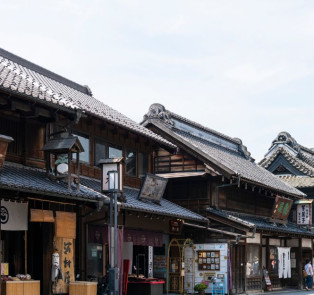 Edo districts filled with history and old-town charm