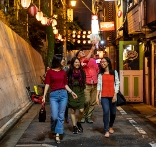 Japanese locals uncover Tokyo for the tourists