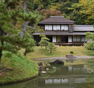 Sankeien garden in Yokohama