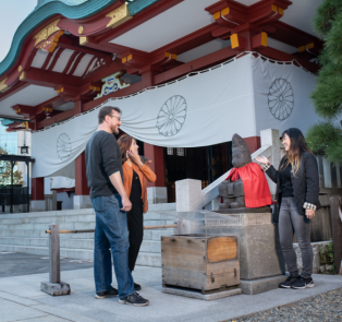 Temples and shrines from Tokyo