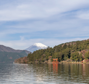 Hakone Shrine and Lake Ashi