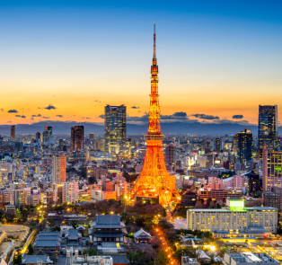 Most popular day trips start in Tokyo, Japan